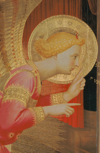 The Annunciation (detail) from Fra Beato Angelico