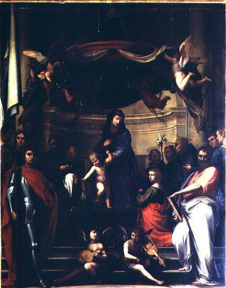 The Mystic Marriage of St. Catherine of Siena from Fra Bartolommeo