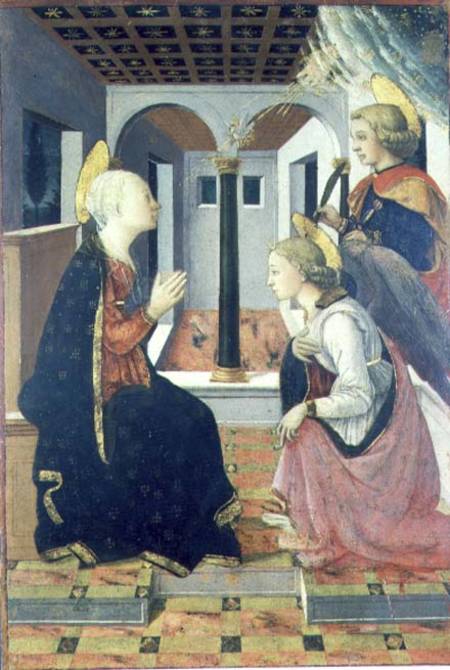 The Annunciation with St. Julian (panel) from Fra Filippo Lippi