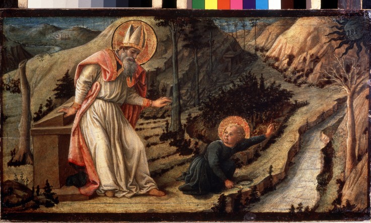 The Vision of Saint Augustine from Fra Filippo Lippi