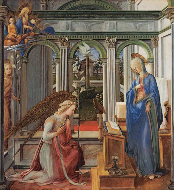 Proclamation of Mariae from Fra Filippo Lippi