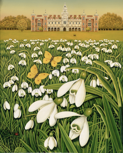 Snowdrop Day, Hatfield House from Frances Broomfield