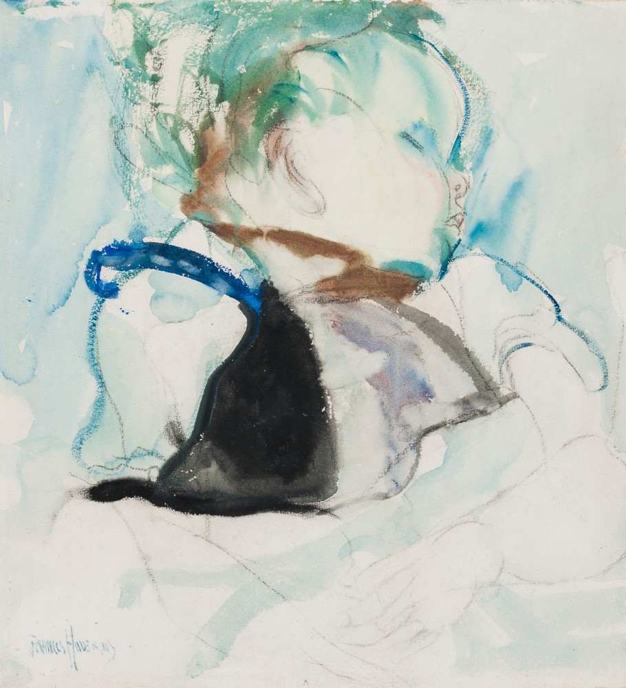 Sleeping Baby from Frances Hodgkins