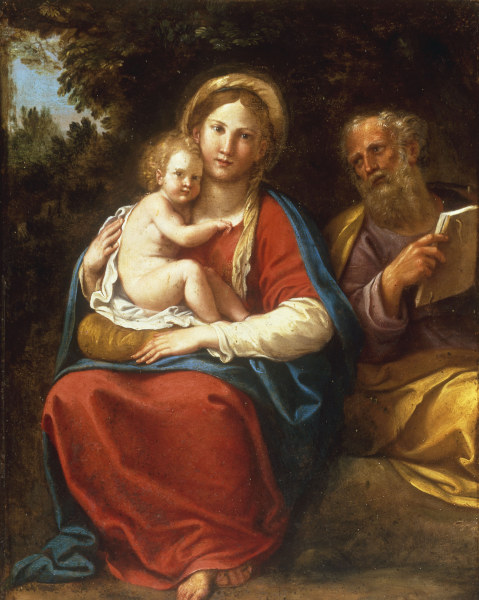 F.Albani, The Holy Family. from Francesco Albani