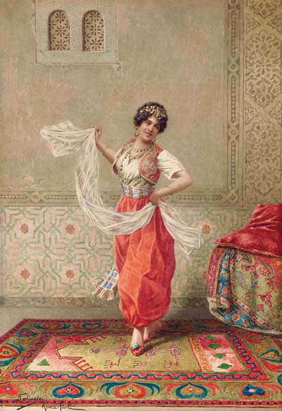 Orientalische Tänzerin. from Francesco Ballesio