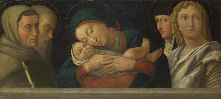 The Virgin and Child with Four Saints from Francesco Bonsignori
