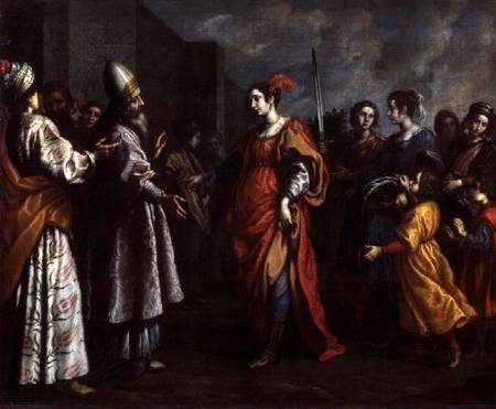 The Triumph of Judith from Francesco Curradi