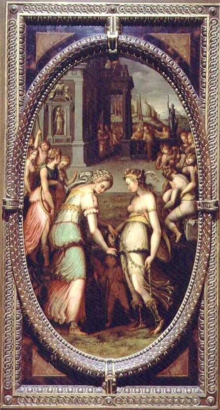 Juno borrowing the Girdle of Venus from Francesco del Coscia