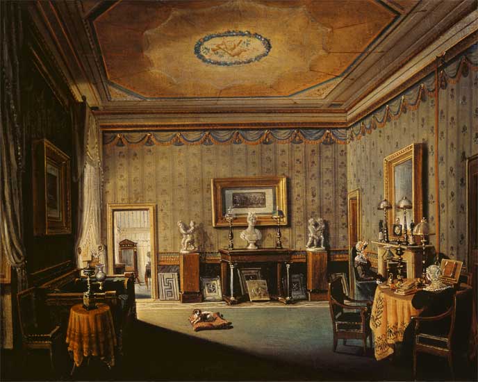 Salon in the Barbierrini House from Francesco Diofebi