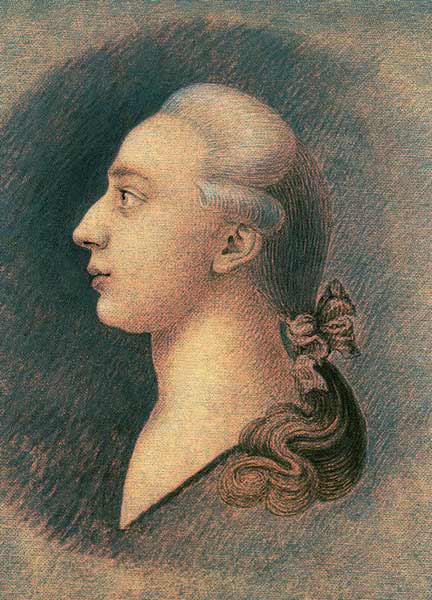 Portrait of Giacomo Casanova from Francesco Giuseppe Casanova