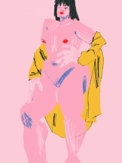 Pink &amp; Yellow Nude
