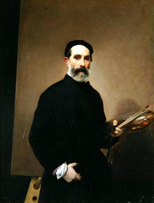 Self Portrait (oil on canvas) from Francesco Hayez