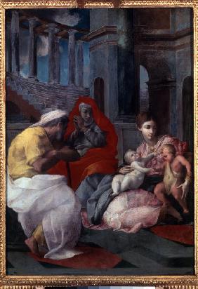 The Holy Family with John the Baptist and Saint Elizabeth