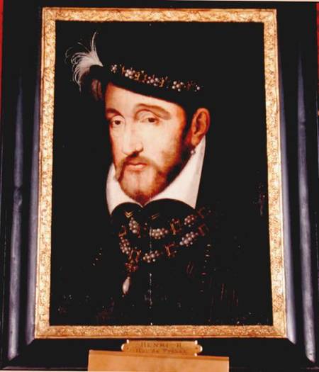 Portrait of Henri II (1519-59) from Francesco Primaticcio