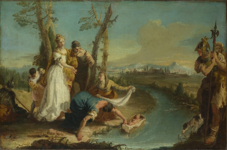 The Finding of Moses from Francesco Zugno