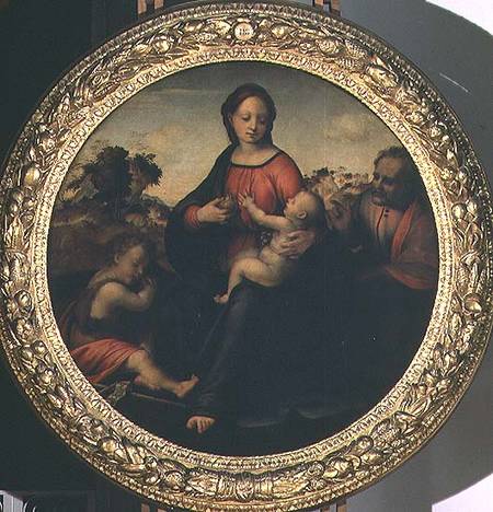 The Holy Family from Franciabigio eigentl. Francesco di Cristofano Big