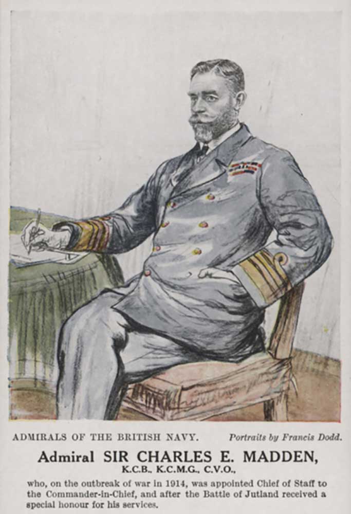 Admiral Sir Charles E Madden from Francis Dodd