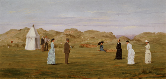 Ladies Match at Westward Ho! from Francis Powell Hopkins