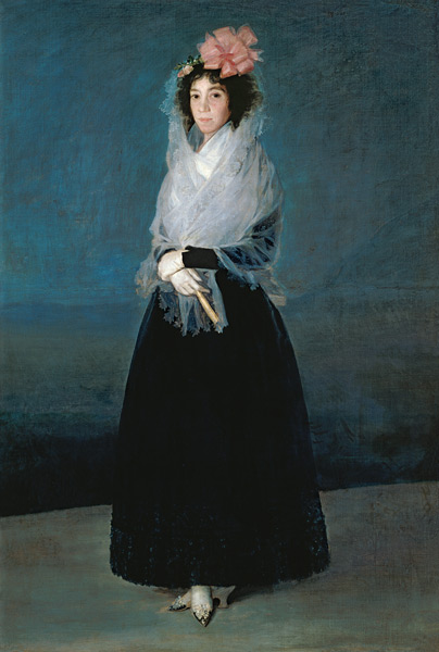 Portrait the Comtesse del Carpio from Francisco José de Goya