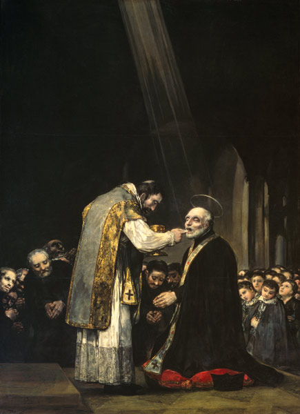 Communion of St.Joseph Calasanza from Francisco José de Goya