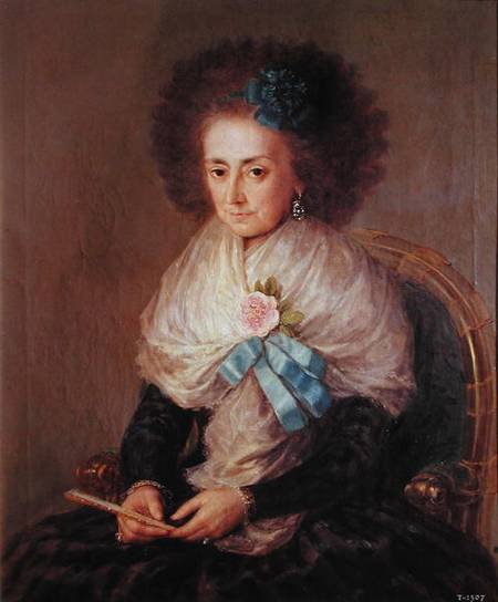 Dona Maria Antonia Gonzaga (1735-1801) Marquesa de Villafranca from Francisco José de Goya
