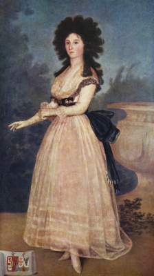 Doña Tadea Arias de Enriquez from Francisco José de Goya