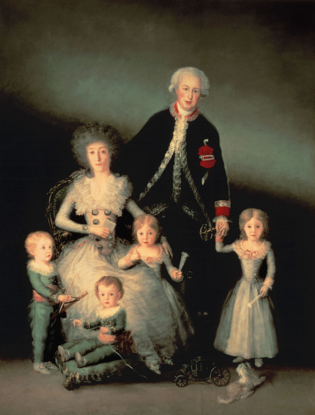 Duke of Osuna and family from Francisco José de Goya