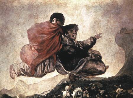 Fantastic Vision from Francisco José de Goya