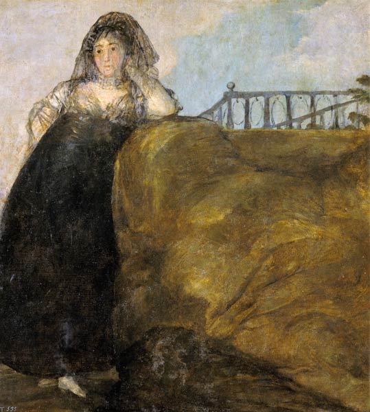 Leocadia Zorilla, the Artist's Housekeeper from Francisco José de Goya