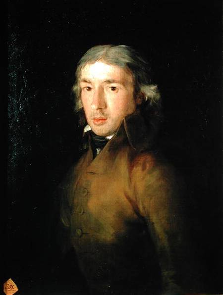 Portrait of Leandro Fernandez de Moratin (1760-1828) from Francisco José de Goya