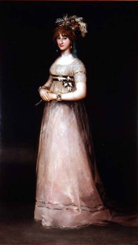 Portrait of Maria Theresa de Bourbon y Vallabriga, the Condesa de Chinchon from Francisco José de Goya