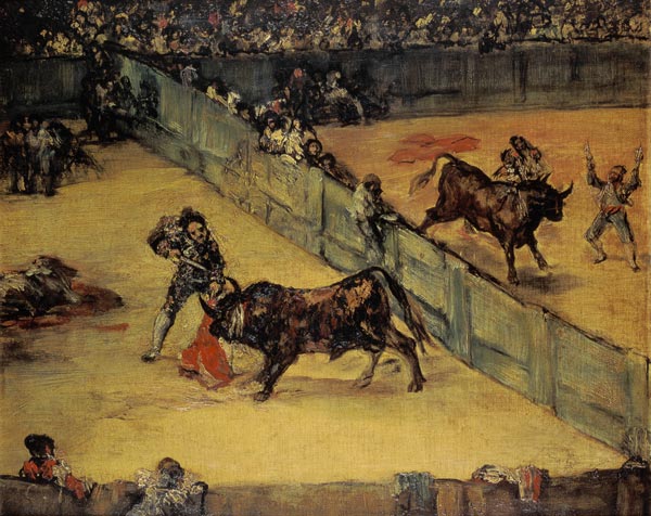 Scene at a Bullfight: The Divided Ring from Francisco José de Goya
