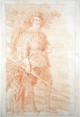 King Philip IV of Spain in hunting costume (1605-65)