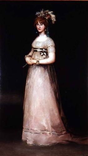 Portrait of Maria Theresa de Bourbon y Vallabriga, the Condesa de Chinchon