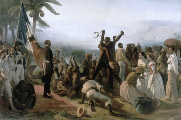 Proclamation of the Abolition of Slavery in the French Colonies, 27 April 1848 from François August Biard
