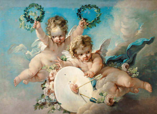 Amors target from François Boucher