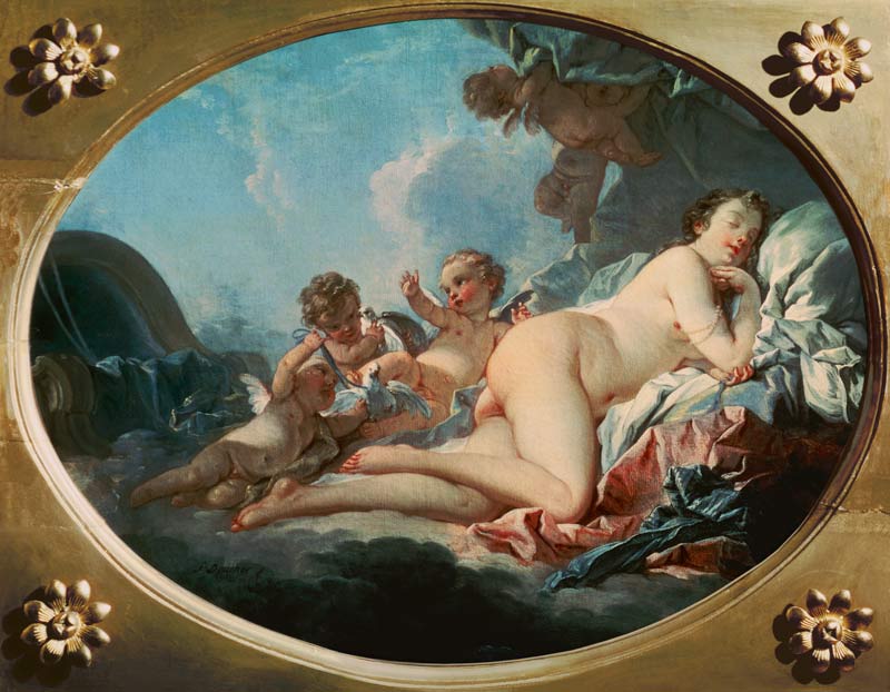 Die schlafende Venus. from François Boucher