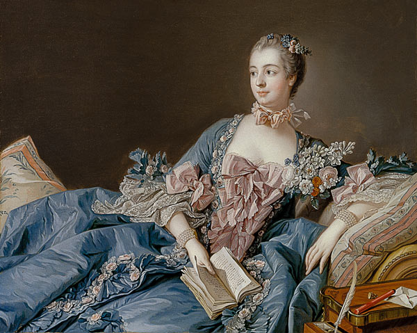 Madam de Pompadour from François Boucher