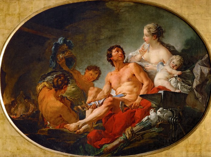 The Forge of Vulcan from François Boucher