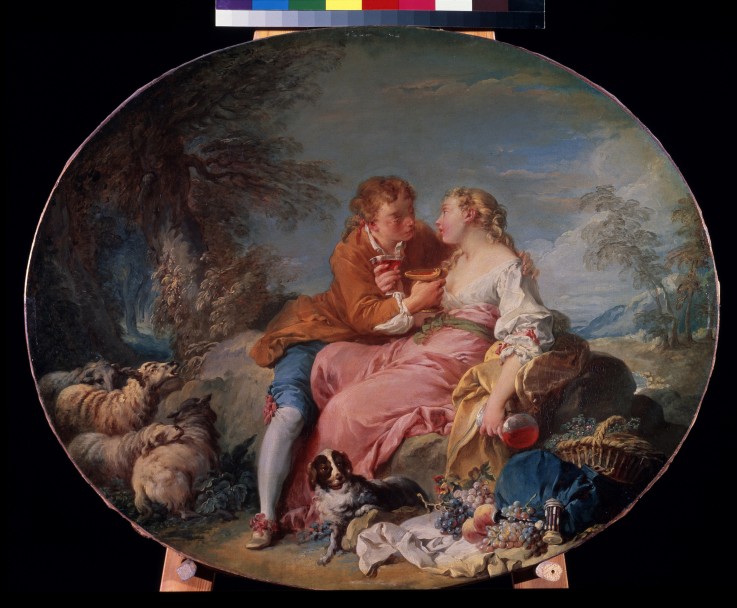 Pastoral Scene from François Boucher