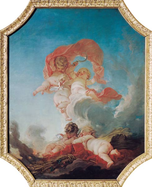 Summer, from a series of the Four Seasons in the Salle du Conseil from François Boucher