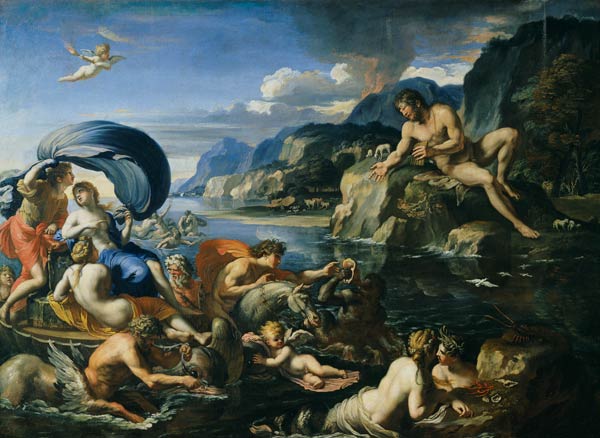 Acis and Galetea Hiding from the Giant Polyphemus from François Bourguignon Perrier
