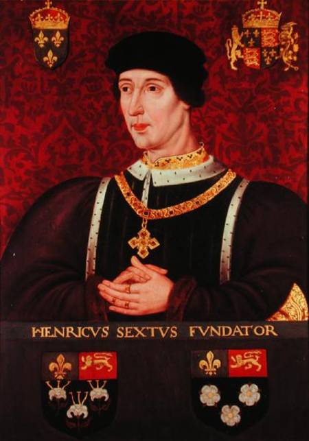 Portrait of Henry VI of England (1421-71) from François Clouet