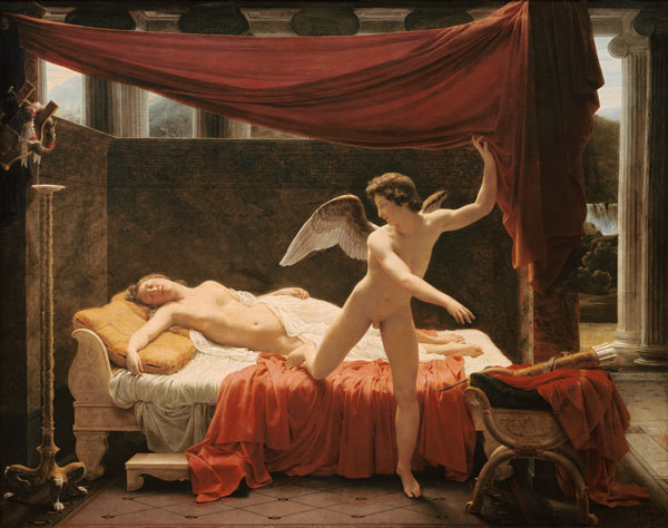 Cupid and Psyche from François-Edouard Picot