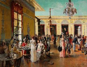 Café Frascati (A Scene From Napoleon's Time=