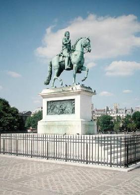Equestrian statue of Henri IV (1553-1610)