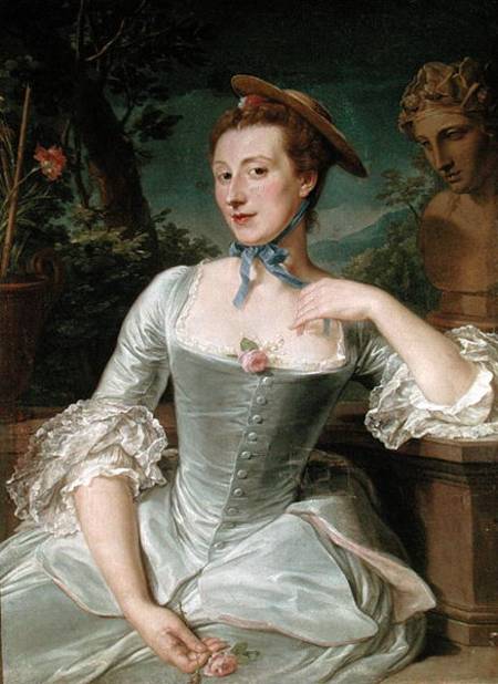 Jeanne Antoinette Poisson (1721-64) Marquise de Pompadour from François-Hubert Drouais