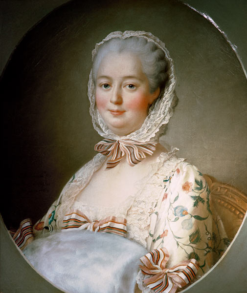 Portrait of Madame de Pompadour with a Fur Muff (1721-64) from François-Hubert Drouais