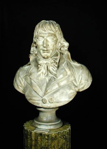 Portrait Bust of Camille Desmoulins (1760-94) from Francois Martin