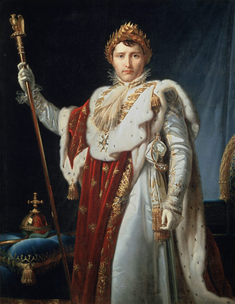 Portrait of Emperor Napoléon I Bonaparte (1769-1821) from François Pascal Simon Gérard